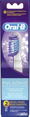 Produktbild von Braun Oral-B Aufsteckbürsten Pulsonic 2er für elektrische Zahnbürste