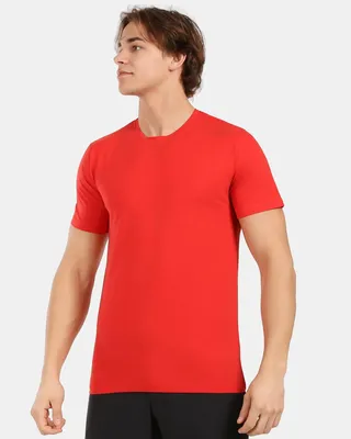 Produktbild von Herren-Baumwoll-T-Shirt Kilpi PROMO-M, ROT, Größe S