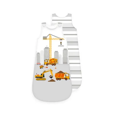 Produktbild von "Baustelle ( babybest® )" Babyschlafsack / Schlafsack, Gr. 110 cm