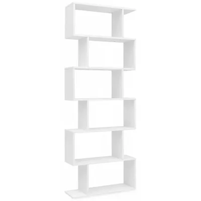 Immagine prodotto di Scaffale WL5.691 70 x 23,5 x 190,5 cm bianco | Scaffale in piedi 6