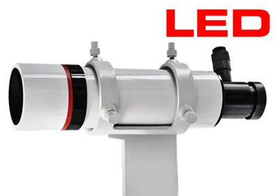 Productafbeelding van Bresser Optics Messier 8x50, Zoeker, Zwart, Wit, Aluminium, 8x, 224 meter gezichtsveld, 700 gram