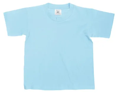 Immagine prodotto di Maglietta per bambini B&C, maniche corte FK125 (7-8) (azzurro)