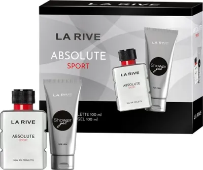 Produktbild von La Rive Absolute Sport Herren Duftset: Eau de Toilette 100ml & Duschgel 100ml