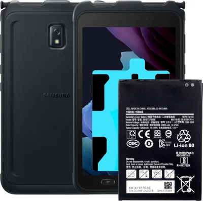 Obrázek produktu pro Náhradní akumulátor Tradebit pro Samsung Galaxy Tab Active 3 SM-T575, SM-T570, EB-BT575BBE, 4900 mAh, lithium-iontový akumulátor pro mobilní telefony, náhradní akumulátor, opravy