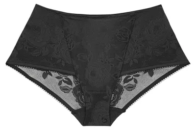 Produktbild von Triumph Wild Rose Sensation, Unterhosen, Hochgeschnittener Slip, Erwachsener, Weiblich, Schwarz, Highwaist fit