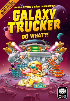Produktbild von Galaxy Trucker: Do What?! – Erweiterung zum Basisspiel (EN)