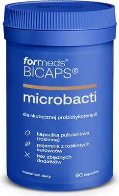 Productafbeelding van Formeds BICAPS MICROBACTI Probiotisch supplement, 60 capsules