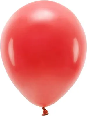 Produktbild von PartyDeco Öko-Ballons 30 cm Farbe ROT 10 Stück