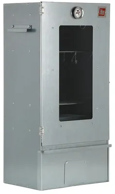 Produktbild von ITA Elektrischer Räucherofen 7002 - Premium Räucherschrank aus Edelstahl - 81 cm - Sichtfenster - Qualität  EU Direkt vom Hersteller - Smoker