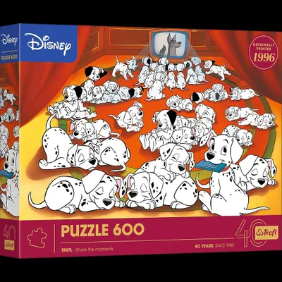 Produktbild von Puzzle Trefl 600 Teile 101 Dalmatiner Disney