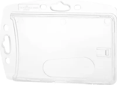Obrázok produktu pre Durable 890519, Držiak odznaku, Na šírku, Priehľadná, 8,5 cm, 5,4 cm, 10 kusov