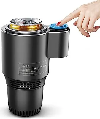 Produktbild von Intelligente Autoheizung 2 in 1, 12 V, 36 W, Kühler- und Heizbecherhalter, Berührungskontrolle, Universal Intelligent