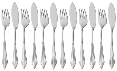 Zdjęcie produktu dla WMF Fächer Fischbesteck-Set, 12-teilig, Cromargan protect® 3201112837 4000530711168