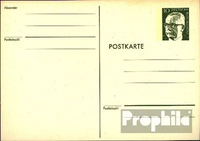 Produktbild von Belege Ganzsachen BRD (BR.Deutschland) 1973 P110a Amtliche Postkarte un Heinemann