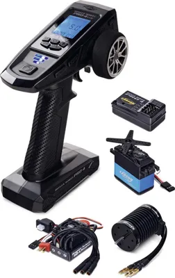 Image de Emetteur 4K Reflex Wheel Pro 4 LCD avec kit Brushless 6 kg Servo Carson 500500121