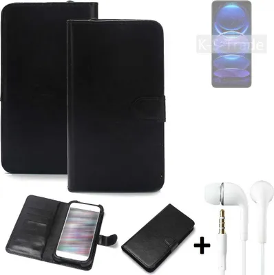 Produktbild von K-S-Trade Wallet Case Handyhülle kompatibel mit Xiaomi Redmi Note 12 Pro+ Schutzhülle Flip cover Flipstyle Tasche Hülle Flipcover Slim Bumper