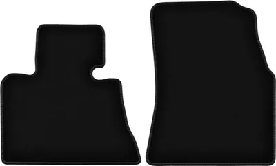 Immagine prodotto di Wielganizator Tappetini anteriori in velluto per BMW X5 E53 (1999-2006, 2WD) neri, set 2 pz, con fissaggi