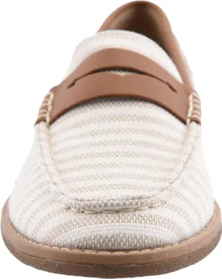 Produktbild von Sperry - "Port Driving" Mokassins für Damen, Leder FS12050 (38,5 EU) (Weiß/Hellbraun)