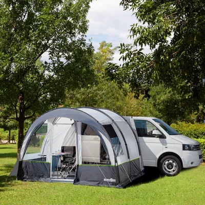 Produktbild von Brunner Beyond, Camping, Festrahmen, Tunnelzelt, 8 m², 12 kg, Grau, Weiß