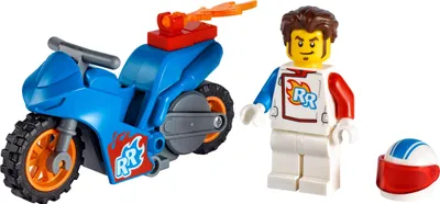 Obrázek produktu pro LEGO® City 60298 - Raketová kaskadérská motorka