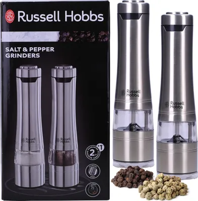 Obrázok produktu pre RUSSELL HOBBS Mlyn na soľ/peper Batt Malgrad einstellbar Keramikmahlw. ed 23460-56 CLASSICS