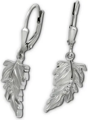 Produktbild von SilberDream weiß Ohrringe SilberDream Ohrringe Damen 925 Silber Ohrhänger SDO4426W