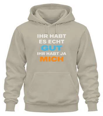 Obrázek produktu pro Máte to skvělé, máte tu zábavnou, sarkastickou mikinu s kapucí, přírodní motiv, velikost XL