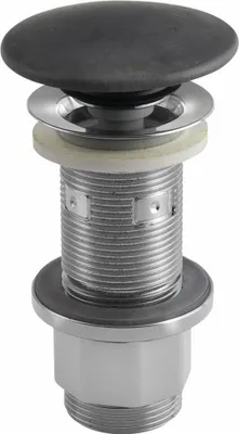 Immagine prodotto di Set di scarico per lavabo 5/4", click-clack, tappo in calcestruzzo, 10-80 mm, antracite opaco