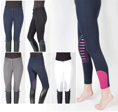Produktbild von PFIFF 102455 ladies' breeches Cilia, white-grey, size: UK 14 / EU 42