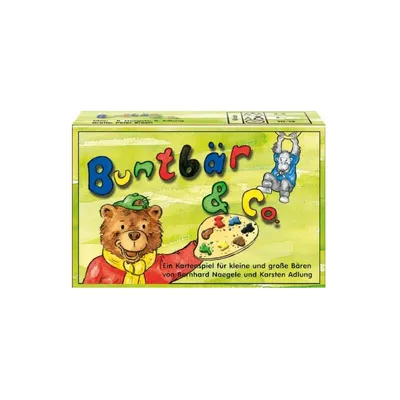 Produktbild von ADL11020 - Buntbär & Co. - Kartenspiel (GB, DE, FR, IT), für 2 bis 4 Spieler, ab 3 Jahren