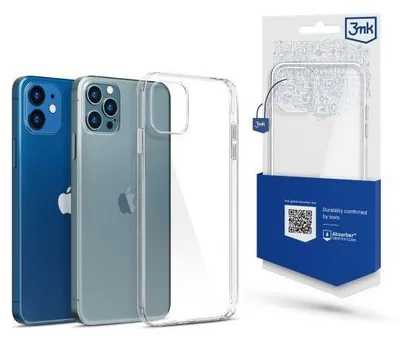 Imagen del producto de Funda transparente para iPhone 12 mini, marca 3MK