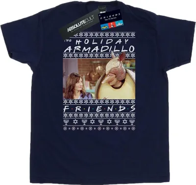 Produktbild von Friends - "Holiday Armadillo" T-Shirt für Herren BI25818 (3XL) (Marineblau)