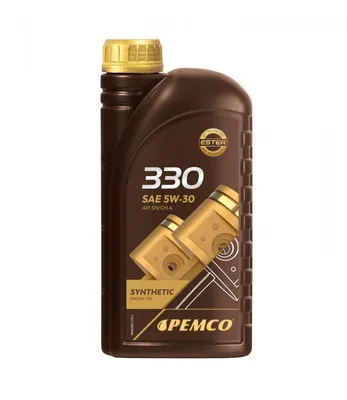 Zdjęcie produktu dla 1 litr oleju PEMCO 5W-30, przeznaczonego do silników iDRIVE 300 i iDRIVE 330, spełniający normy VW 502 00, VW 505 00, MB 229.3 oraz BMW Longlife-01