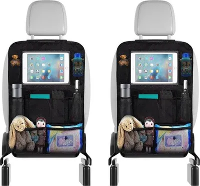 Immagine prodotto di Custodia per iPad da 10 pollici Autostoel Organizer, impermeabile, tessuto Oxford 600D, 10 scomparti