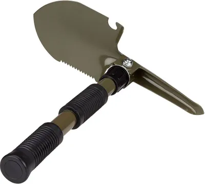 Produktbild von Faltbare Pionierschaufel mit Spitzhacke 43 cm grün