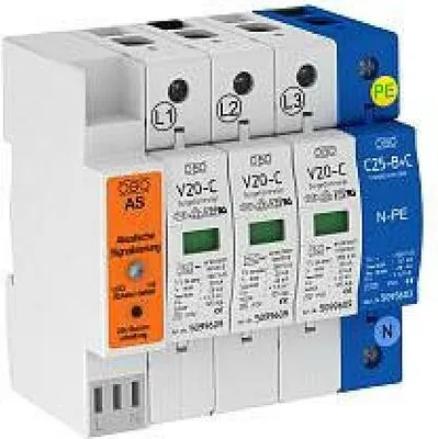 Obrázok produktu pre Obo Prepäťová Výbojová Kontrola. (V20-C 3+Npe+As)