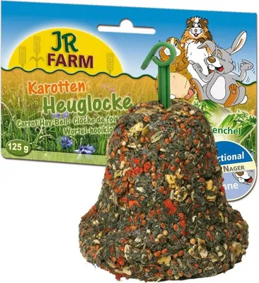 Image de JR Farm Cloche à foin carottes 125gx5