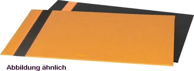 Produktbild von Schreibunterlage 60x40cm schwarz Packung mit 10 Stück