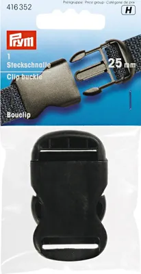 Produktbild von Prym Steckschnalle stark 25 mm schwarz