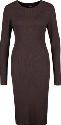 Produktbild von EIGHT 2 NINE Langarm-Kleid Strick geripptes Muster figurbetonter Schnitt Größe: S