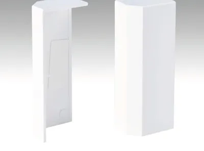 Immagine prodotto di MeisterWerke MEISTER Tappi terminali Battiscopa Profilo 9PK/19PK (1 pz. L|R / confezione) Bianco 2001