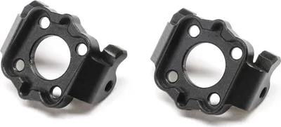 Produktbild von Losi Aluminum Spindle Carrier Set 5deg Black: Mini LMT