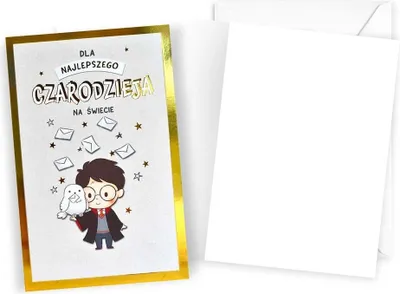 Immagine prodotto di Abbonamento compleanno Harry Potter - Kukartka