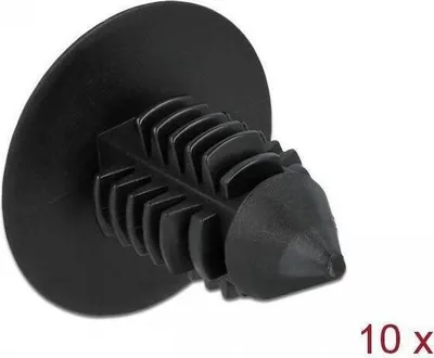 Immagine prodotto di DELOCK Tannenbaum Clip schwarz 10 Stück schwarz