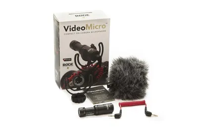 Immagine prodotto di RØDE VideoMicro Black Digital camera microphone