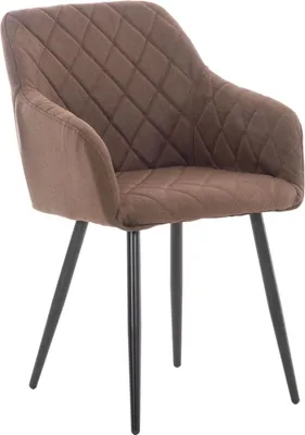 Produktbild von Esszimmerstuhl Shila Stoff braun