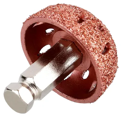 Produktbild von Reifenpufferrad, 38 mm Schleifkopf für Reifenreparatur, Grobes Sandpolierrad mit Pleuelwerkzeug