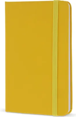 Produktbild von Notizbuch / DIN A6 / 192 S. / liniert / PolyurethanHardcover / Farbe: gelb