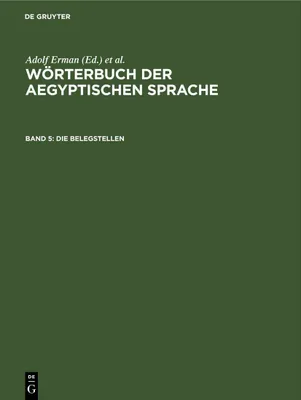 Produktbild von Die Belegstellen, Band 5