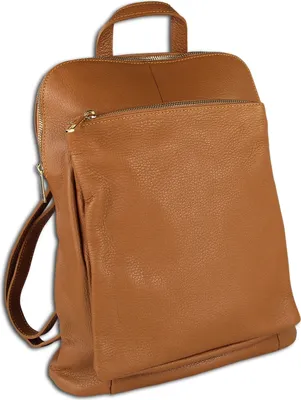 Image de Toscanto Backpacks Sac à dos de ville havane, marron clair Cuir OTT610RN